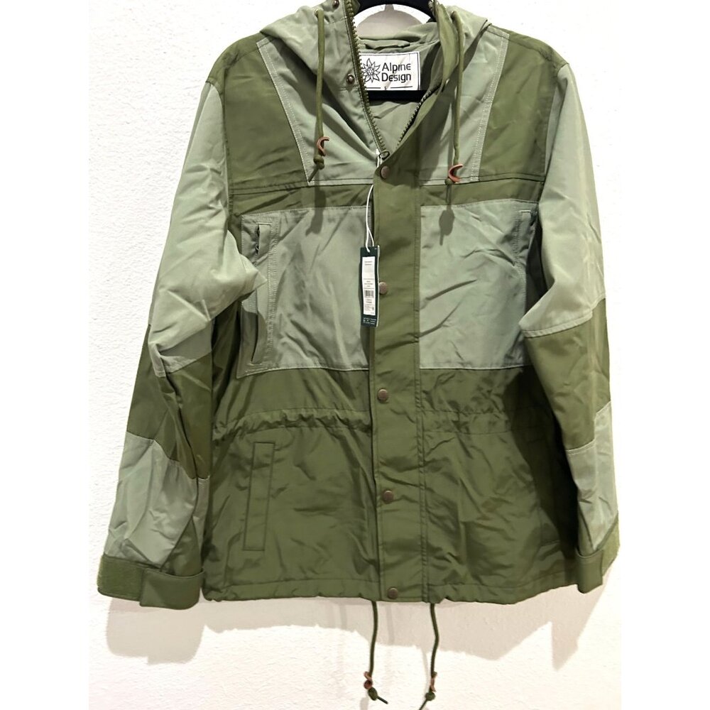 NEW Alpine Design Men's 1962 Sport Jacket, Small, Vintage Olive MSRP $128